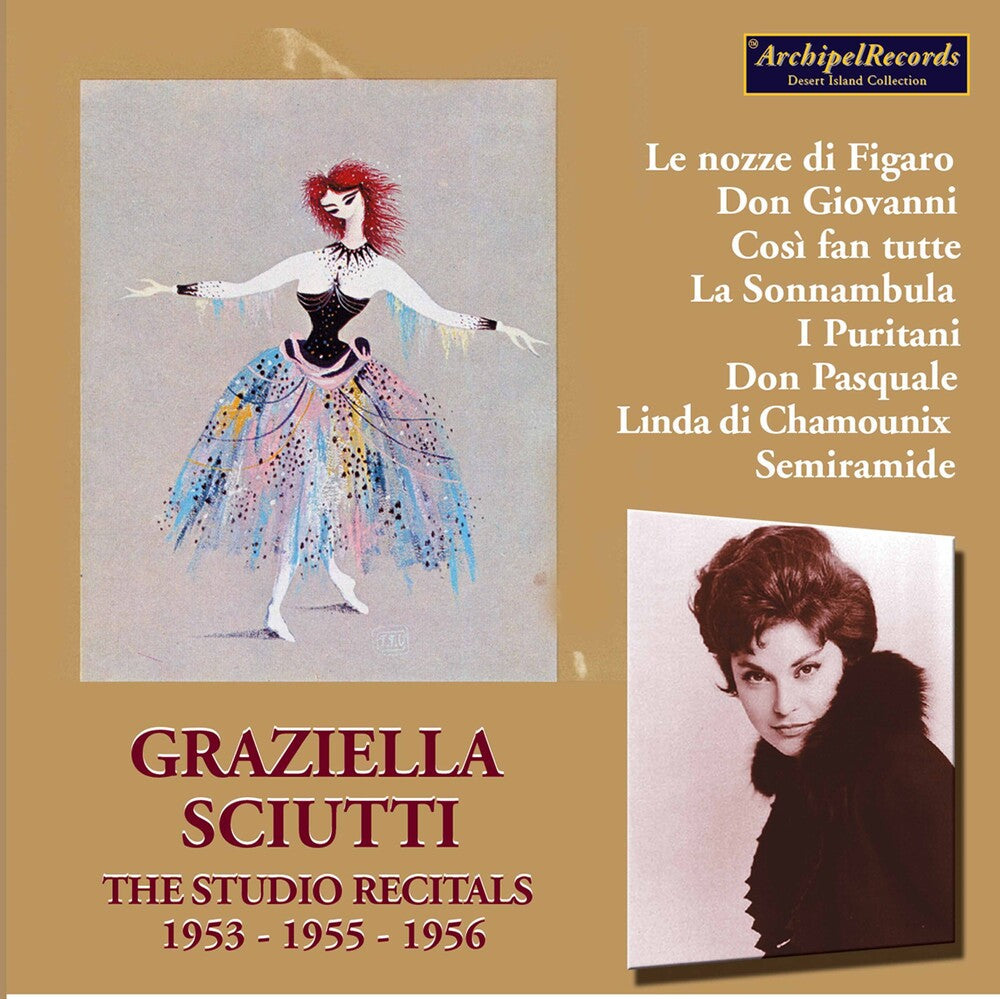 Mozart / Bellini / Donizetti / Sciutti - Studio Recordigns [CD]