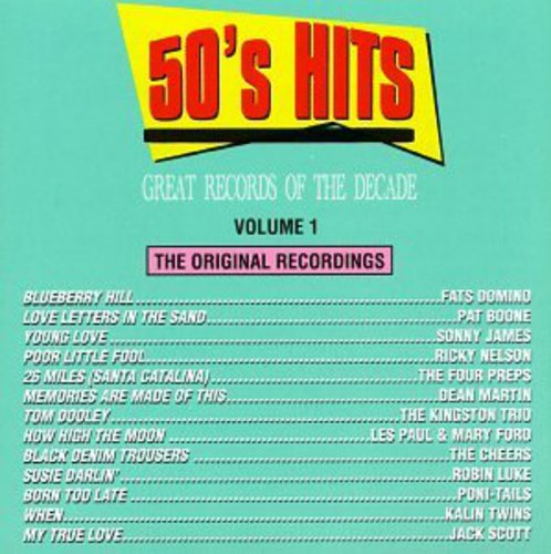 Great Records Of The Decade - 50's Pop Hits 1 / Various [CD]