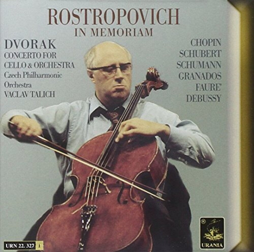 Dvorak / Chopin / Rostropovich / Cpo / Talich - Cello Concerto [CD]