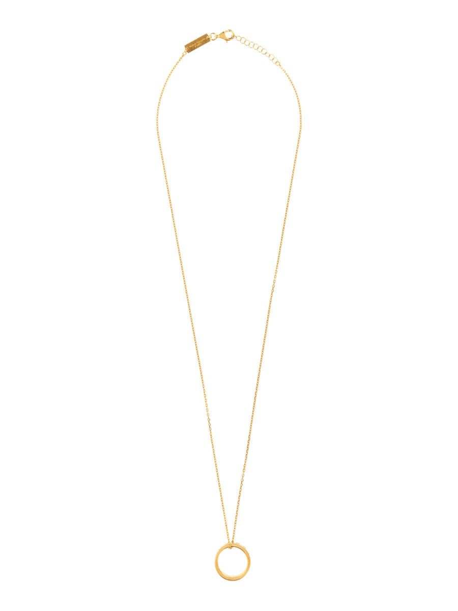 Maison Margiela Women Collana Con Anello Numerico