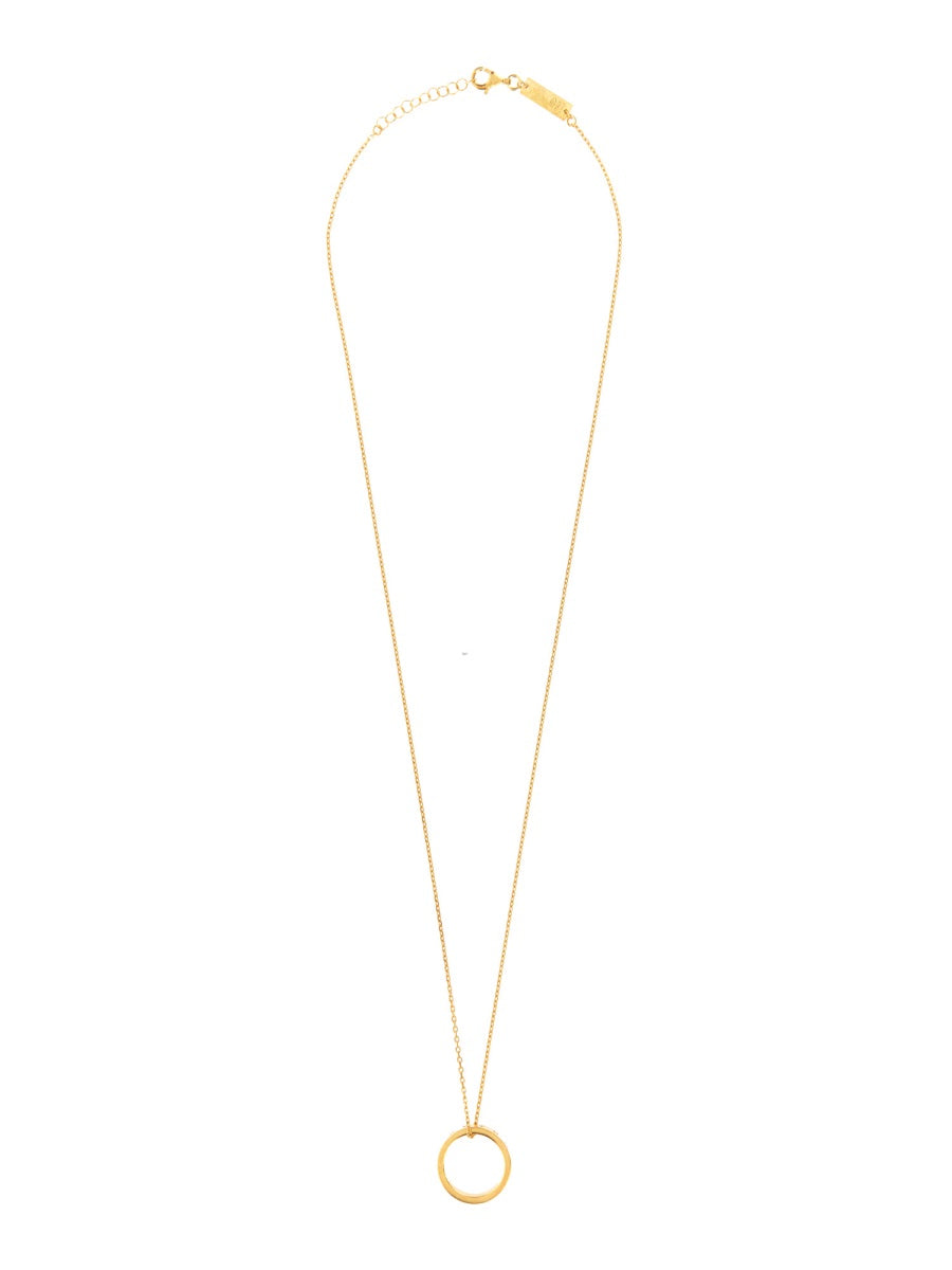 Maison Margiela Women Collana Con Anello Numerico