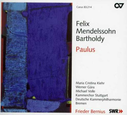 Mendelssohn-Bartholdy / Duetsche Po / Bernius - Paulus [CD]