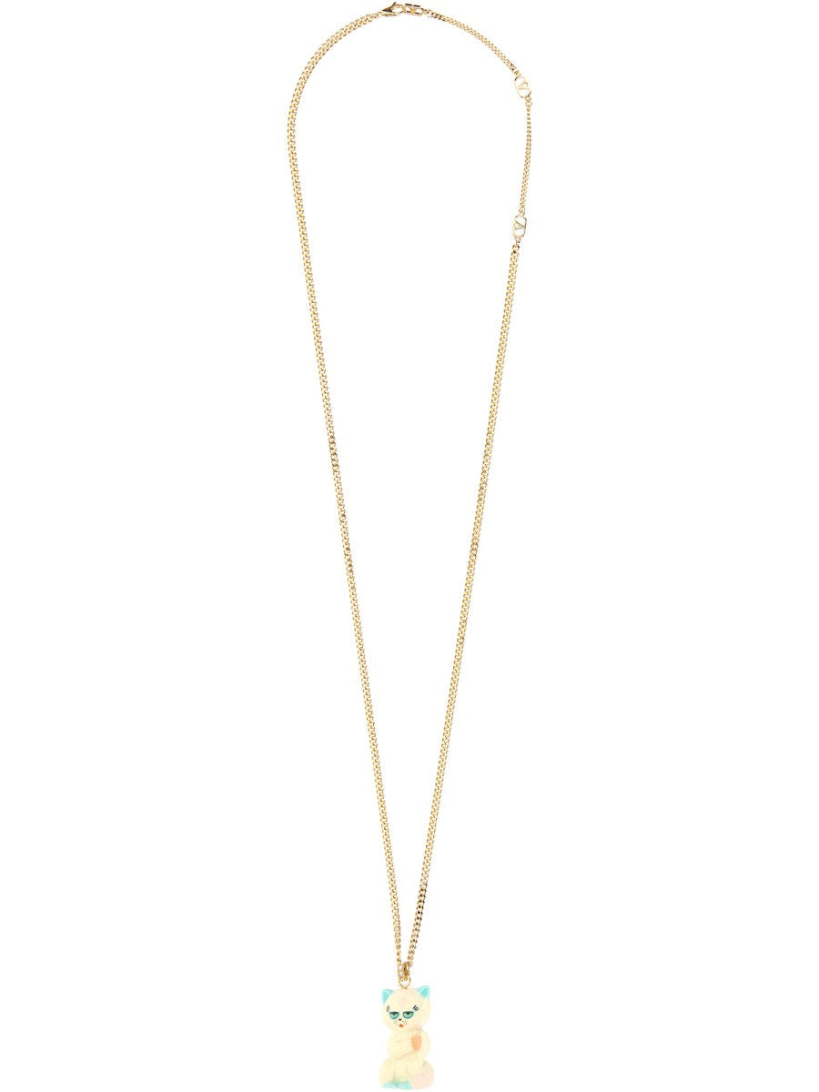 Valentino Garavani Men "Le Chat De La Maison" Necklace