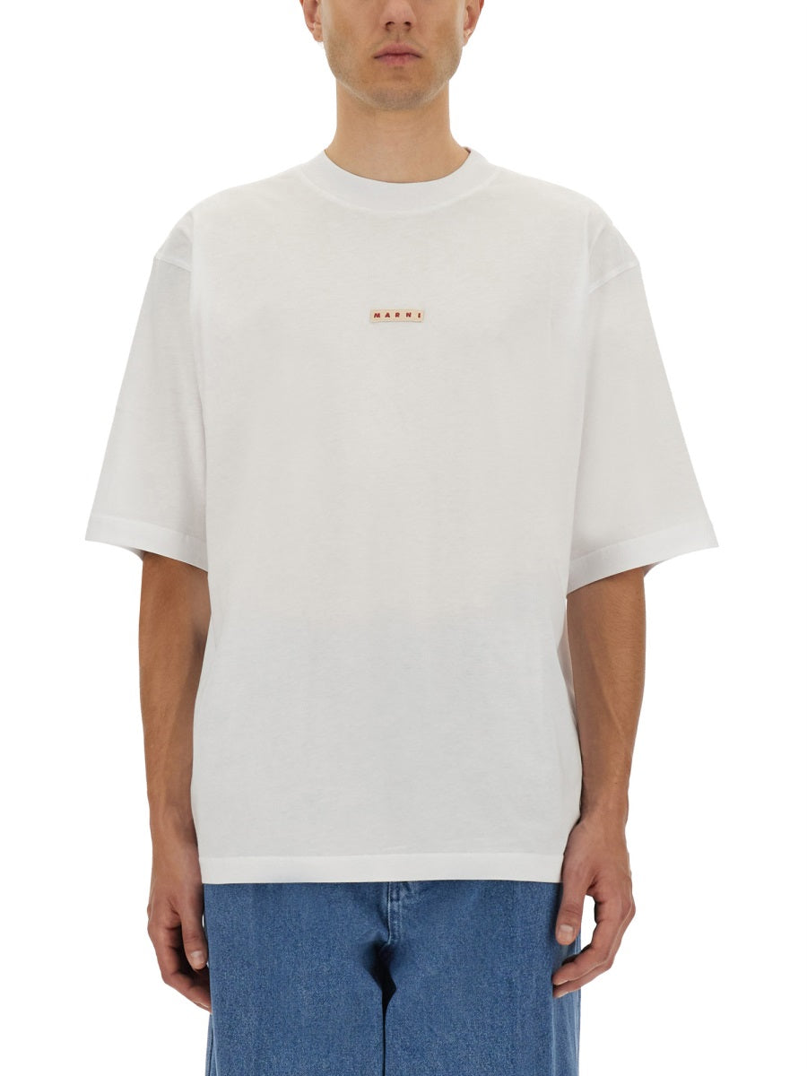 Marni Men Mini Logo T-Shirt