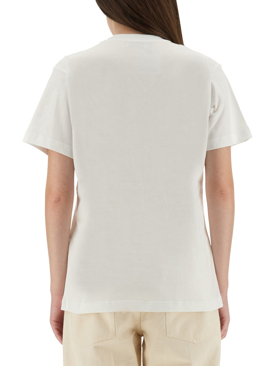 Moschino Women T-Shirt With Embroidery