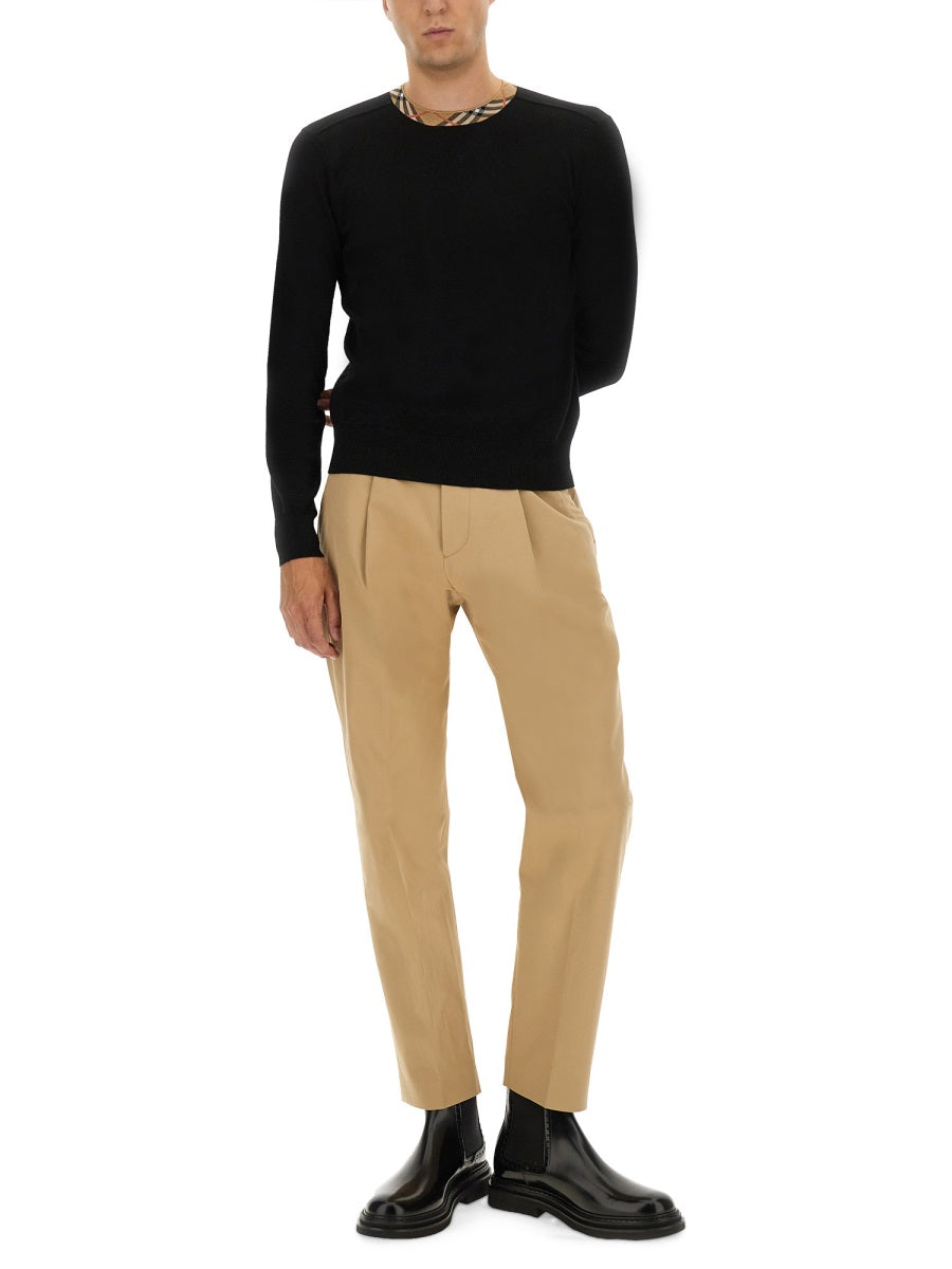 Burberry Men Wool Jersey.