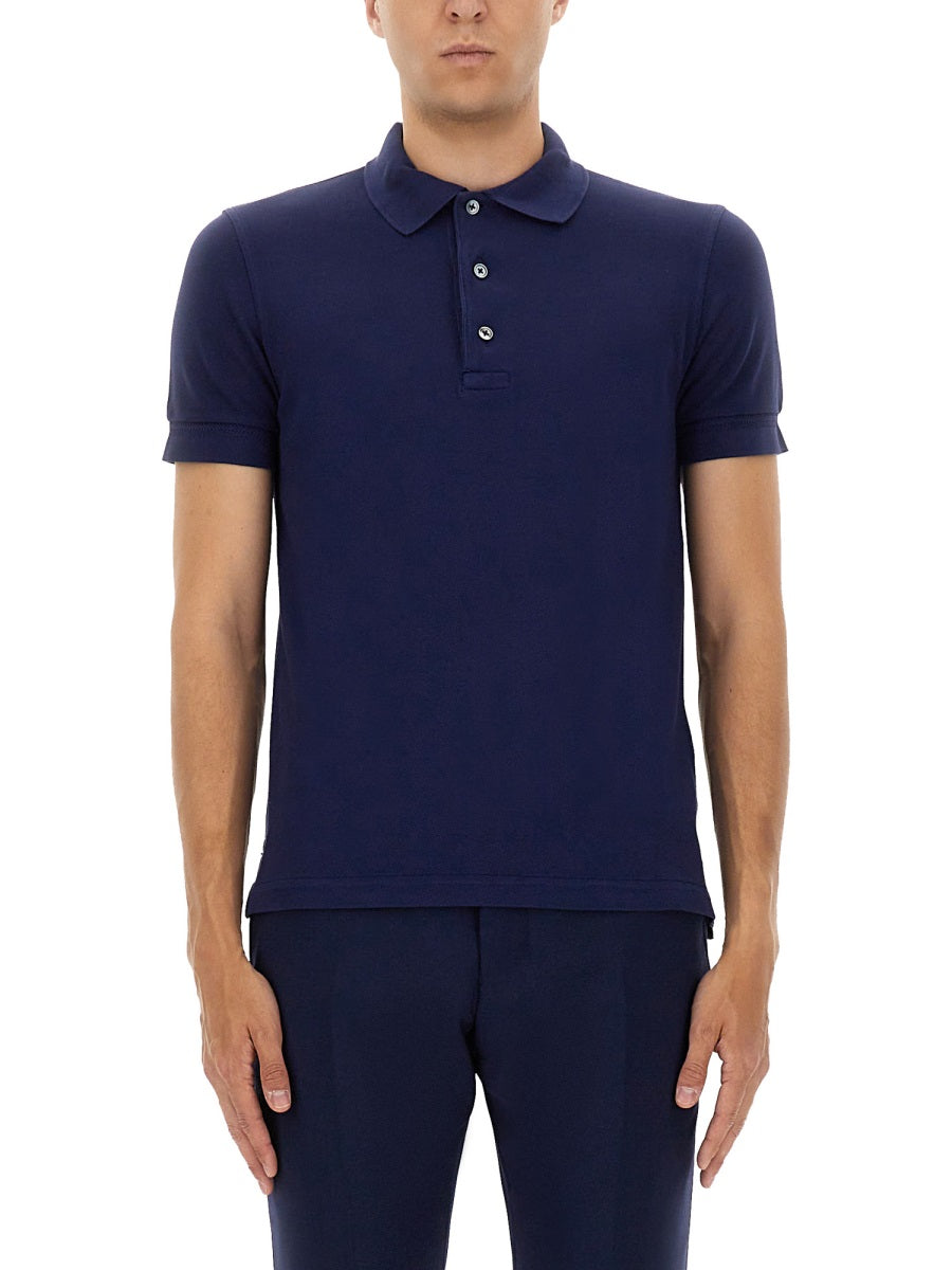 Tom Ford Men Pique Polo.
