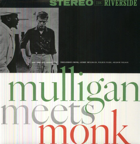 Mulligan,gerry / Monk,thelonious - Mulligan Meets Monk - Vinyl Record