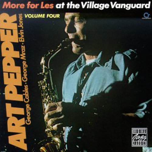 Art Pepper - At the Village Vanguard 4: More for Less [CD]