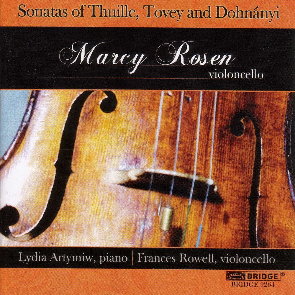 Marcy Rosen - Marcy Rosen Plays Cello Sonatas [CD]