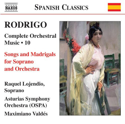 Raquel Lojendio - Songs & Madrigals for Soprano & Orchestra 10 [CD]