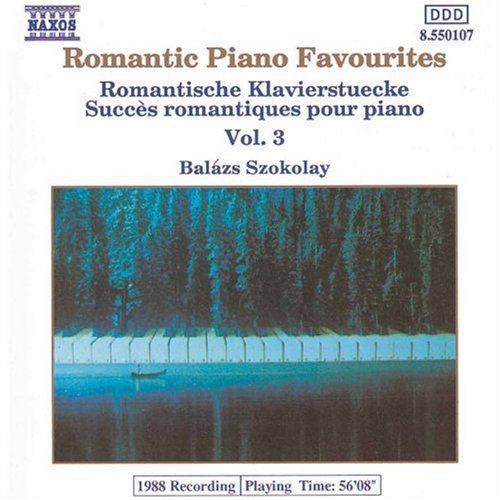ROMANTIC PIANO FAVOURITES - Romantic Piano Music 3 [CD]