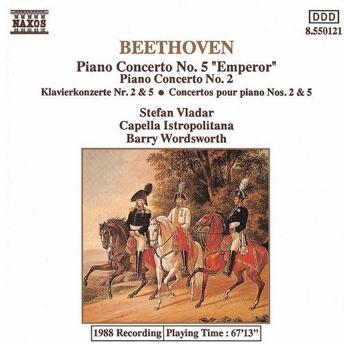 Stefan Vladar - Piano Concertos 2 & 5 "Emperor" [CD]