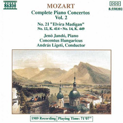 JenÅ‘ Jandó - Piano Concerti 12, 14 & 21 [CD]