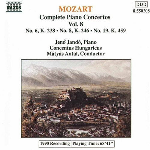 JenÅ‘ Jandó - Piano Concerti 6, 8 & 19 [CD]