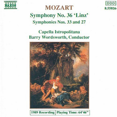 Capella Istropolitana - Symphonies 27, 33 & 36 [CD]