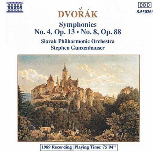 Stephen Gunzenhauser - Symphonies 4 & 8 [CD]