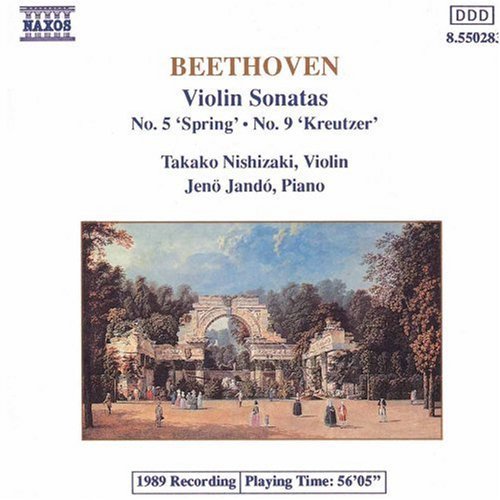 TAKAKO NISHIZAKI - Violin Sonatas 24 "Spring" & 47 "Kreutzer" [CD]