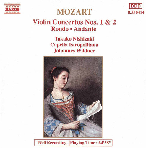TAKAKO NISHIZAKI - Violin Concerti 1 & 2 / Rondo / Andante [CD]