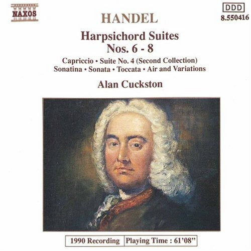 Alan Cuckston - Harpsichord Suites 6-8 [CD]