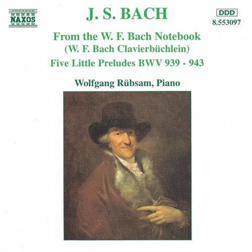 J. RHEINBERGER - From the W.F. Bach Notebbok / 5 Little Preludes [CD]