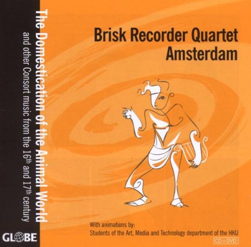 Brisk Recorder Quartet Amsterd - Domestication Of The Animal World (Jewl) [CD]