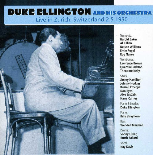 Ellington,duke / His Orchestra - Live In Zurich Switzerland 1950 - Music CD