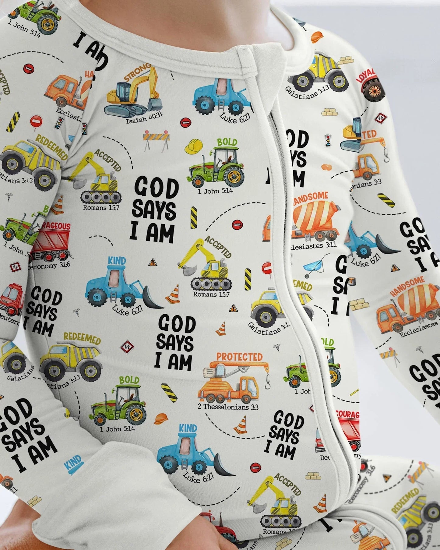 God Says I Am Boy Convertible Zippy