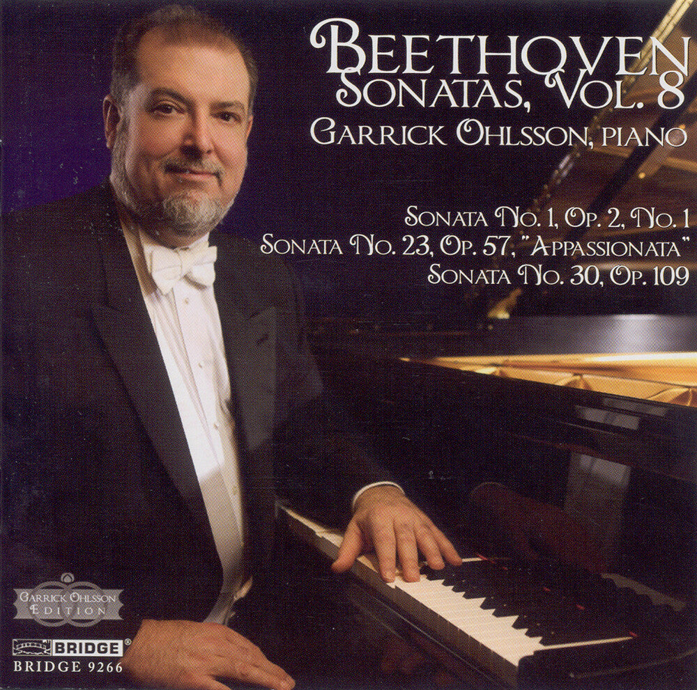 GARRICK OHLSSON - Sonatas 8 [CD]