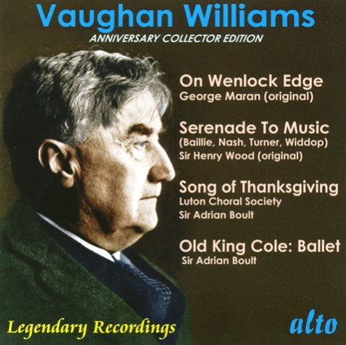 Vaughan Williams - On Wenlock Edge: Serenade to Music [CD]