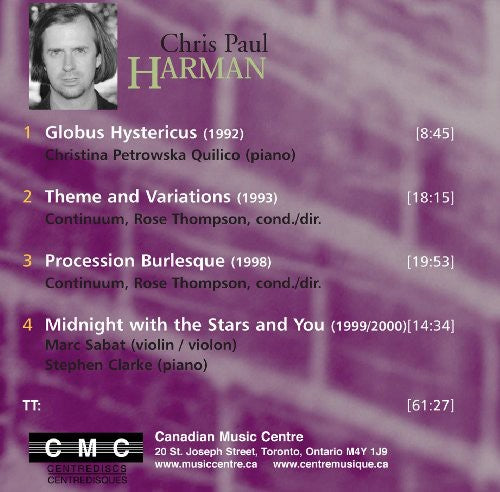 Rose Thompson - Chris Paul Harman [CD]
