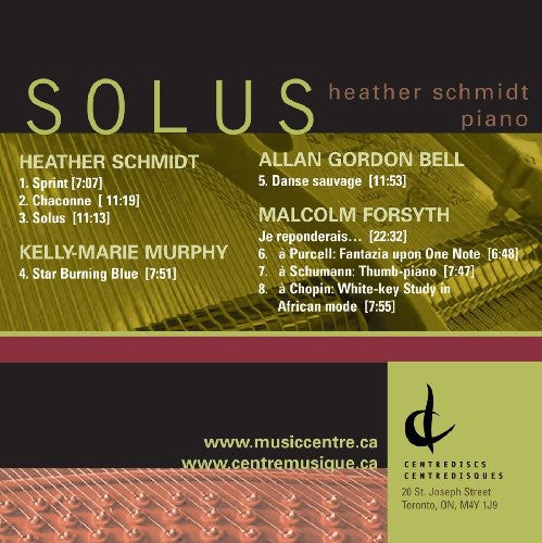 Heather Schmidt - Solus [CD]