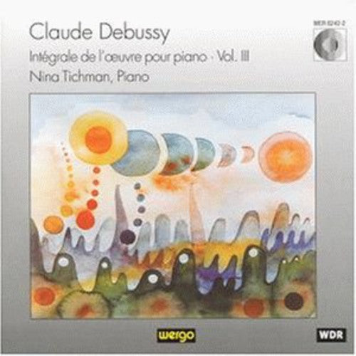 Debussy / Tichman - Integrale de L'uvre Pour Piano Vo [CD]