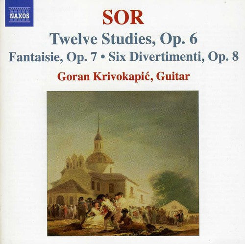 Goran Krivokapc - Twelve Studies Op. 6 / Fantaisie Op. 7 [CD]