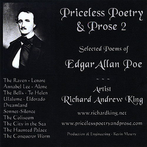 'Richard Andrew King' - Priceless Poetry & Prose 2: Selected Poems of Edga [CD]