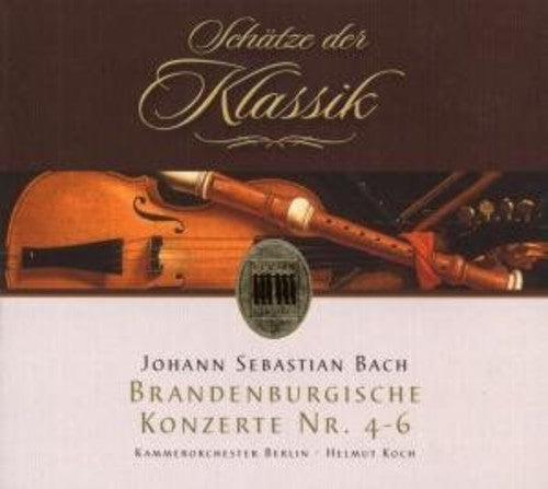 J.S. Bach - Brandenburg Concerto No. 4-6 [CD]