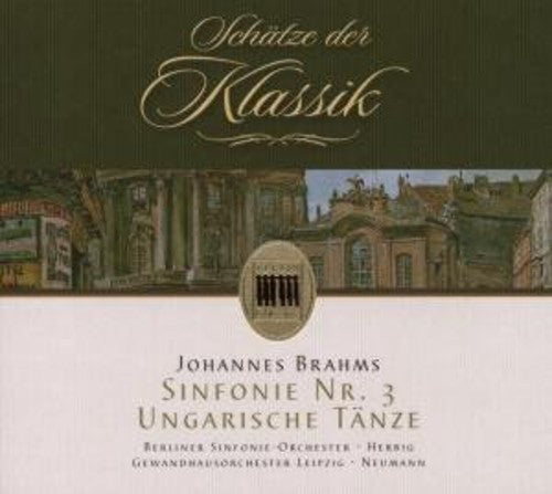J. BRAHMS - Symphony No.3 Hungarian Dances [CD]