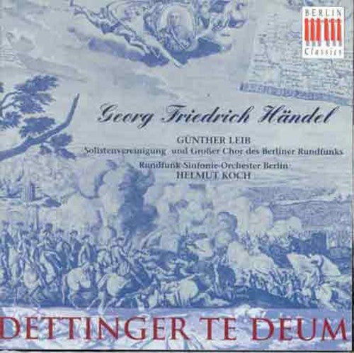 G.F. Handel - Dettinger Te Deum [CD]