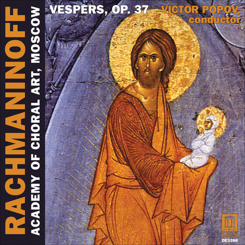 Moscow Academy of Choral Art - Vespers Op. 37 [CD]