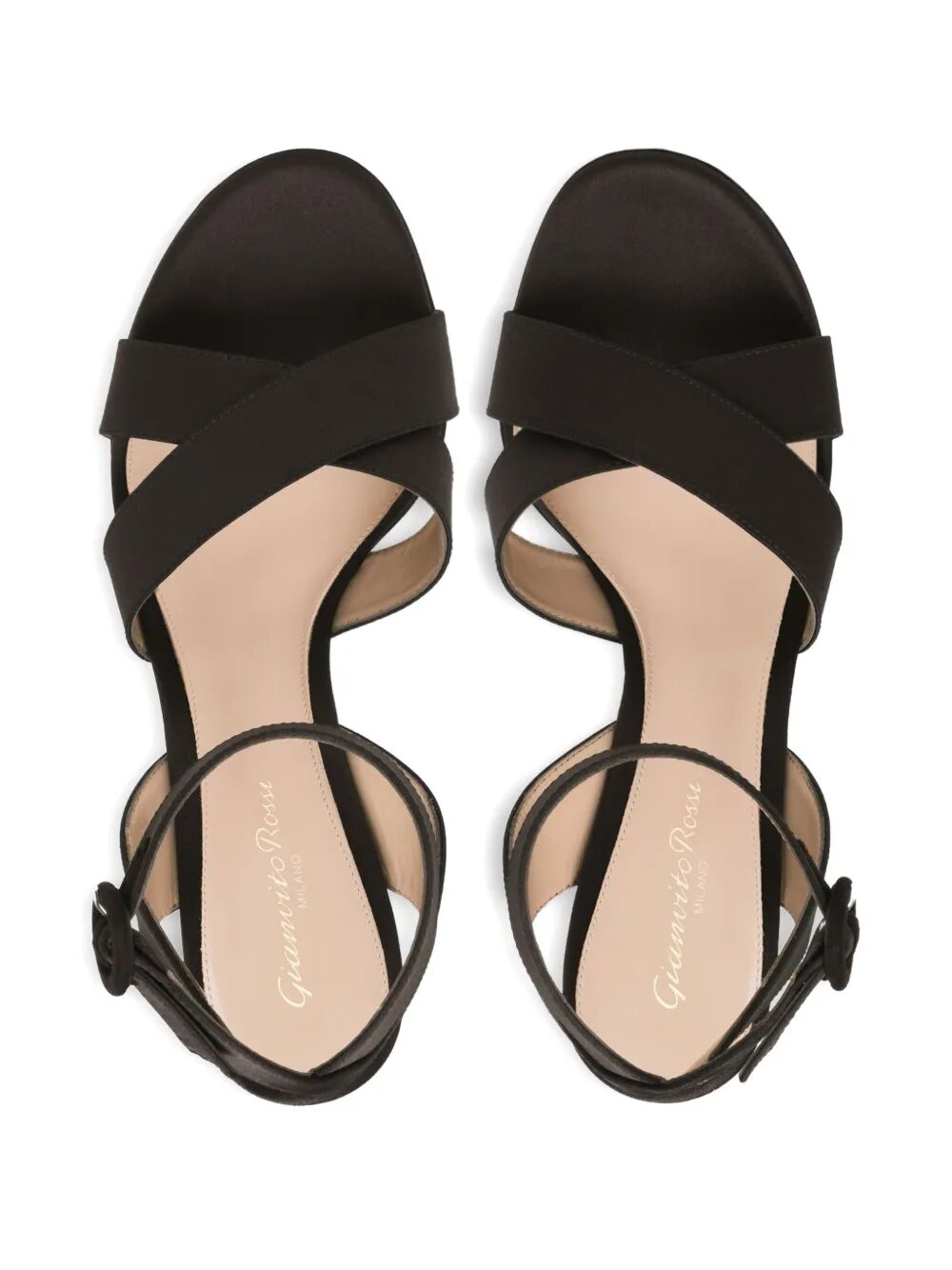 Gianvito Rossi Women Crepe Satin Sandals T.070