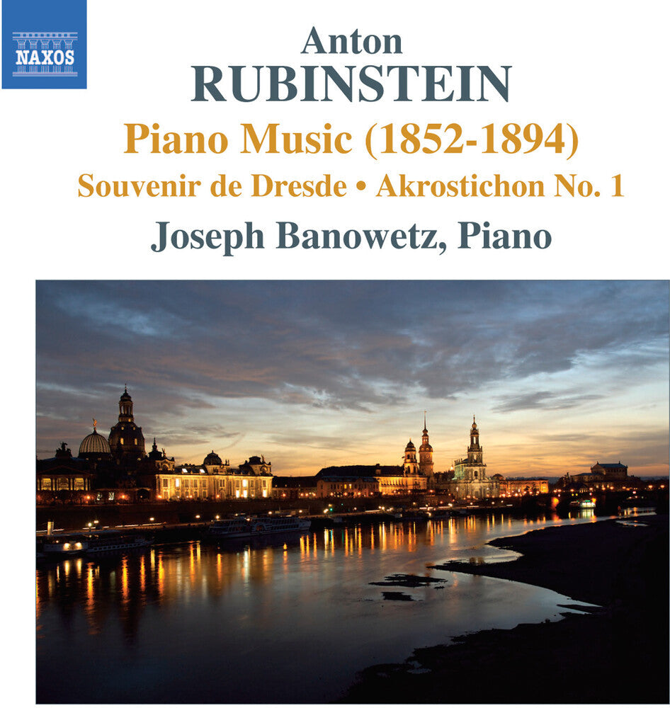 Joseph Banowetz - Piano Music (1852-1894) / Souvenir de Dresde [CD]