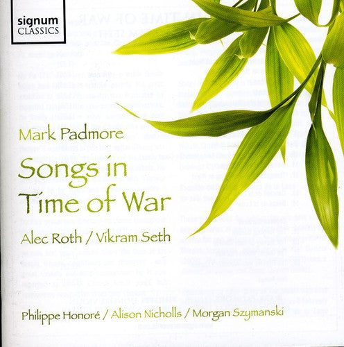 A. Roth - Songs in Time of War [CD]
