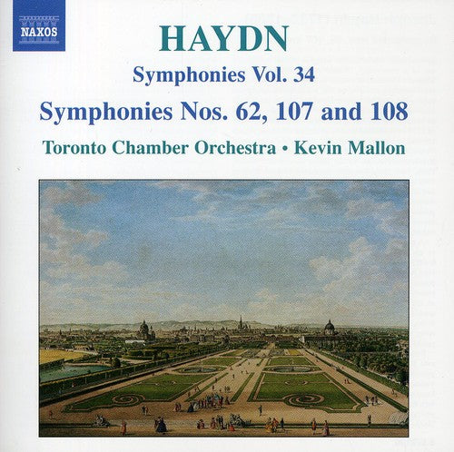 U. WASSENAER - Symphonies Nos. 62 107 & 108 [CD]