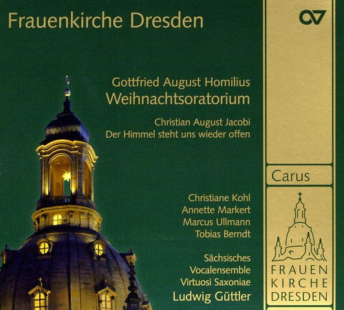 Homilus/Jacobi - Musik from the Fraunkirche Dresden [CD]