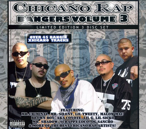 Chicano Rap Bangers - Chicano Rap Bangers, Vol. 4 [3 CD]