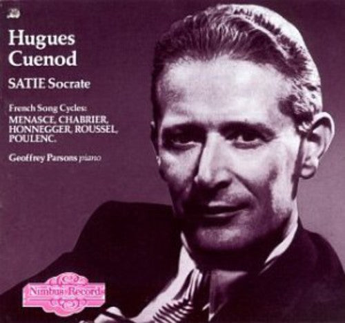 Geoffrey Parsons - Cuenod Sings French Songs [CD]