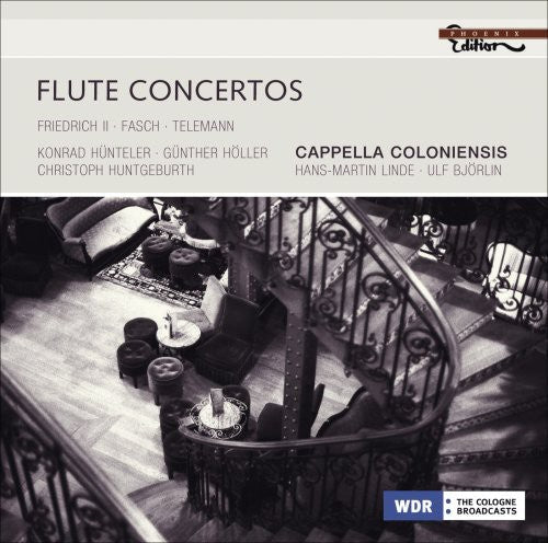 Telemann/Fasch/Friedrich II - Flute Concertos [CD]