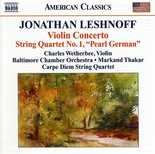 Charles Wetherbee - Violin Concerto / String Quartet No. 1 [CD]