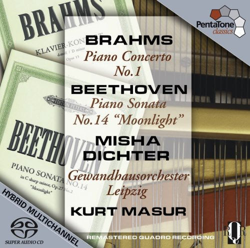 Brahms/Beethoven - Piano Concerto No. 1 / Sonata No. 14 [CD]