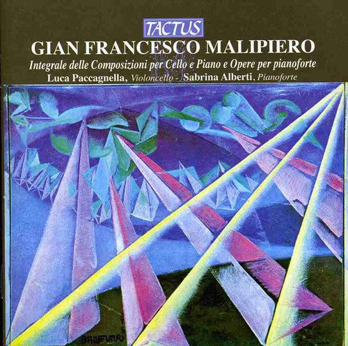 Luca Paccagnella - Complete Works for Cello & Piano [CD]